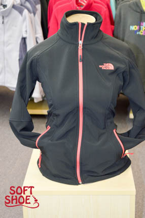 Shellrock Jacket- TNF Black/Rambutan Pink